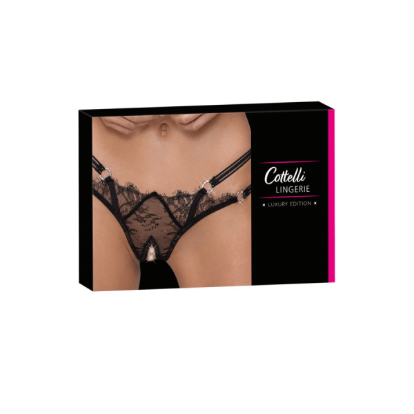 String ouvert en dentelle avec strass - Cottelli